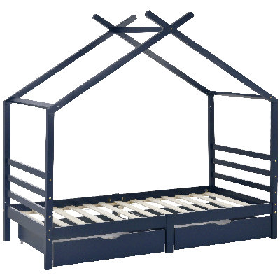 Weatherholt Single (3') 2 Drawer House Beds