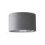 Aidar Linen Blend Drum Lamp Shade ( Slip-On ) in Grey-817310917