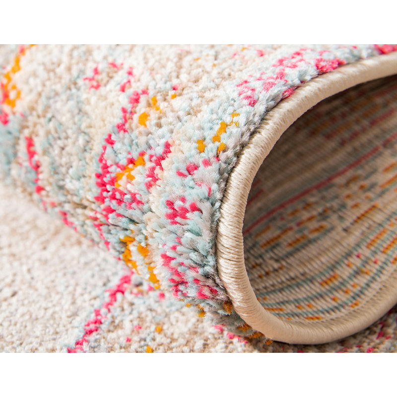 Washable Oriental Indoor Rug, Runner 2'7" x 10'