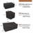Outdoor Patio Furniture Covers 4-Piece, Waterproof Patio Furniture Set Covers-1286114820-1254075139