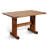 Deniela 4 - Person Trestle Dining Set