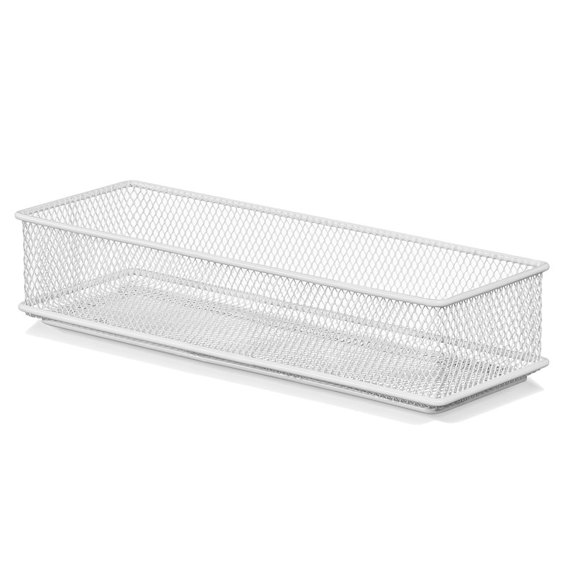 Panier de bureau de l’organisateur d’approvisionnement scolaire, H 2 po x l 9 po x P 3 po