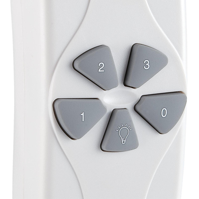 Westinghouse White Ceiling Fan and Light Remote Control
