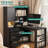 L Shaped Desk,Computer Desk With Drawers,Bookshelf,With LED Light,Modern Corner Desk,Home Office Desk,L-Shaped Study Table Writing Desk,Corner Gaming Computer Desk With Storage-231878821