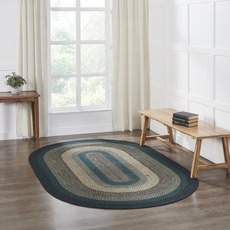 Meissa Geometric Indoor Rug, Oval 5' x 8'