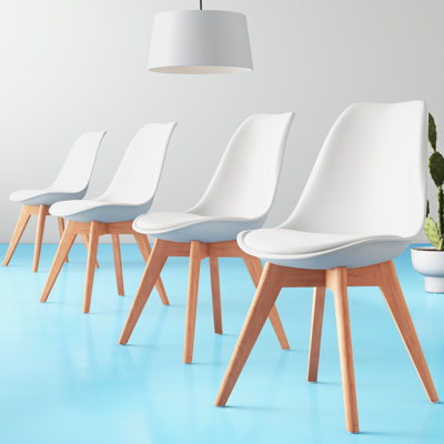 Durflinger 18'' H Polyurethane Upholstered Side Chair