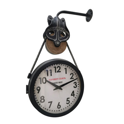 Kasper Metal Wall Clock