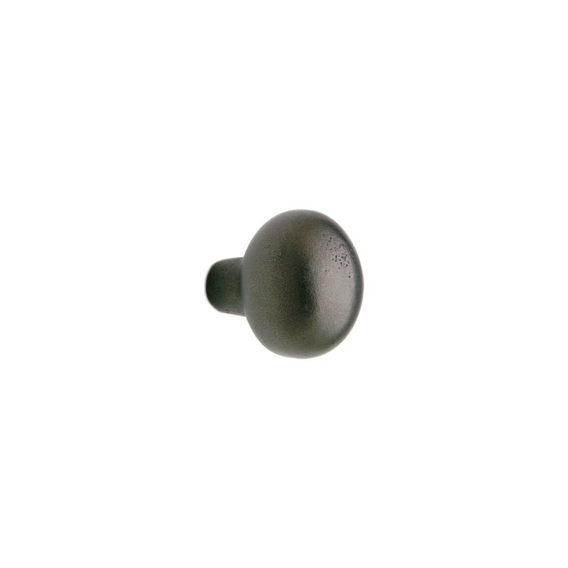 Egg Bronze Oval Knob, Silicon Bronze Brushed