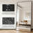 Black Full-Length Mirror With Stand  Floor & Wall Mountable, Large HD Tempered Glass Mirror For Bedroom, Closet, Living Room, Entryway-1761233766