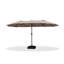 Parasol de table rectangulaire d'extérieur 15 pi-1300449854