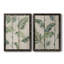 Modern Fronds II - ensemble de 2 peintures sur toile encadrées-384959701-384959698