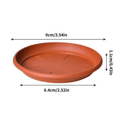 Plateau de pot de fleurs en plastique Thumin Durables