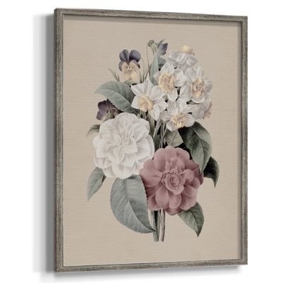 Antique Botanical II Framed Print - Solid Wood 49819
