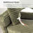 Gus 102.4"W/ 70.8"W Modular 7 Seaters Corduroy Sectional, include 3 Ottomans-2123406490