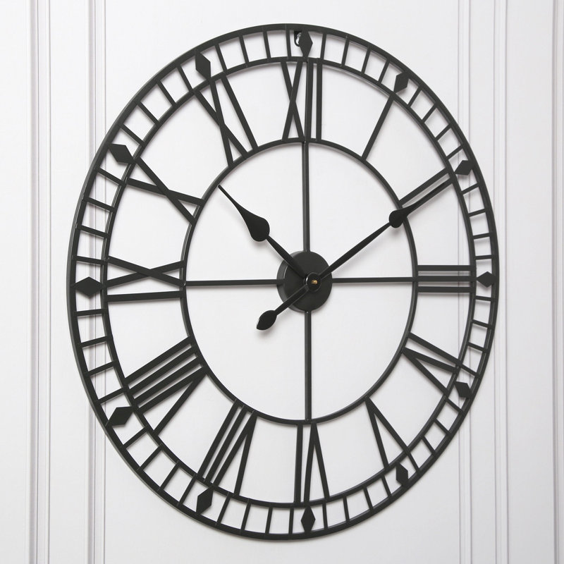 Abdulkader Iron Wall Clock, Small