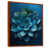 Toile avec cadre flottant brun