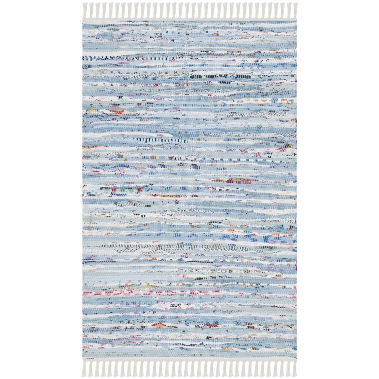 Fales Rug Hand Woven Cotton Striped Rug