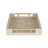 Baidy Hand-Finished Faux Shagreen Rectangular Serving Tray-1205077589
