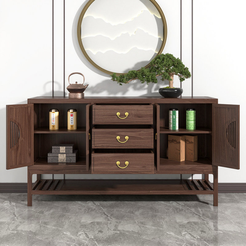 High-Quality Solid Wood Sideboard