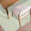 Amaiah Vinyl Machine Printed Area Rug-121965145