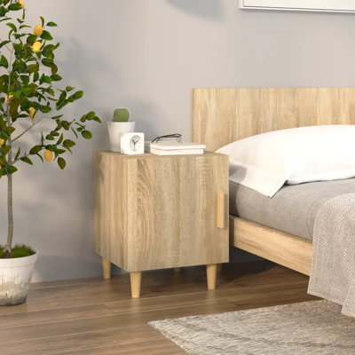 17 Stories Bedside Cabinets Engineered Wood