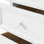 Commode à langer 100% bois massif 55,1 po à 12 tiroirs 55 po