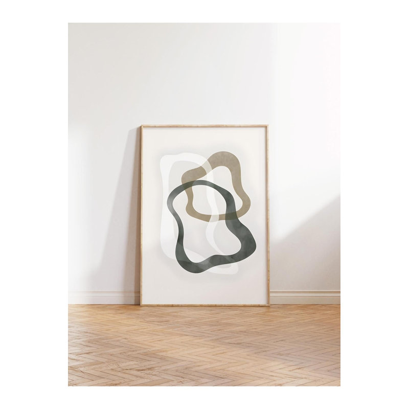 Peinture décorative encadrée