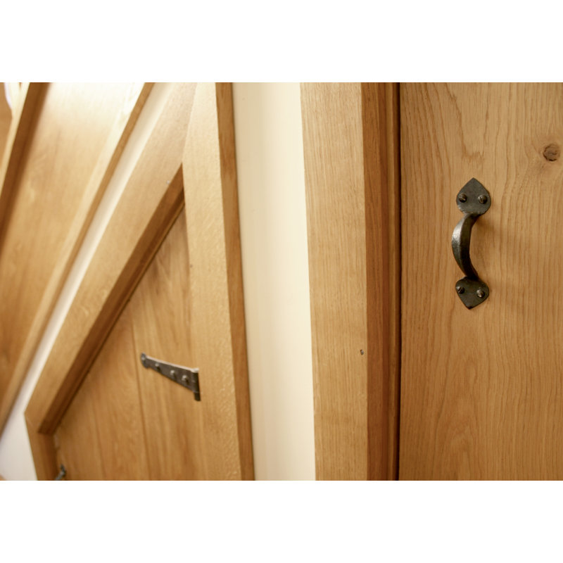 Gothic 7.1 cm centre Arch Handle, Beeswax