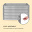 Metal Raised Flower Bed-62757994-62757990