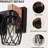 31-Inch Industrial Vintage 5- Wall Sconce With Black Cage And Wooden Accents For Bathroom, Hallway, Living Room, Bedroom, Dressing Entryway, Kitchen, Office - , , Easy To Install, Compatible E26