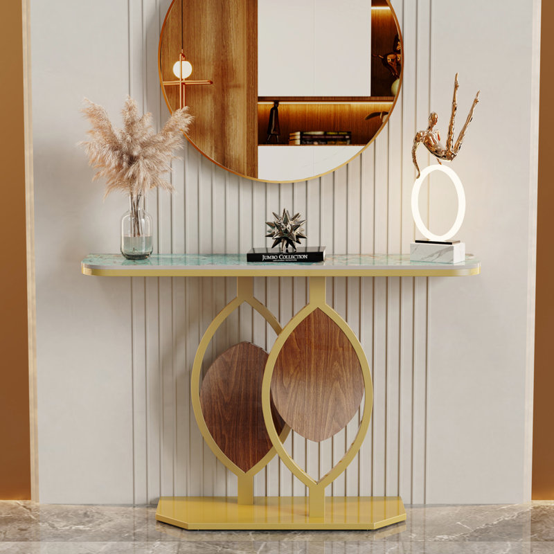 Alver 120Cm Console Table, Green