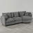 105.48" Wide Chenille Upholstered Sectional-1792538066