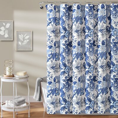 Red Barrel Studio® Dellaposta Floral Shower Curtain & Reviews | Wayfair