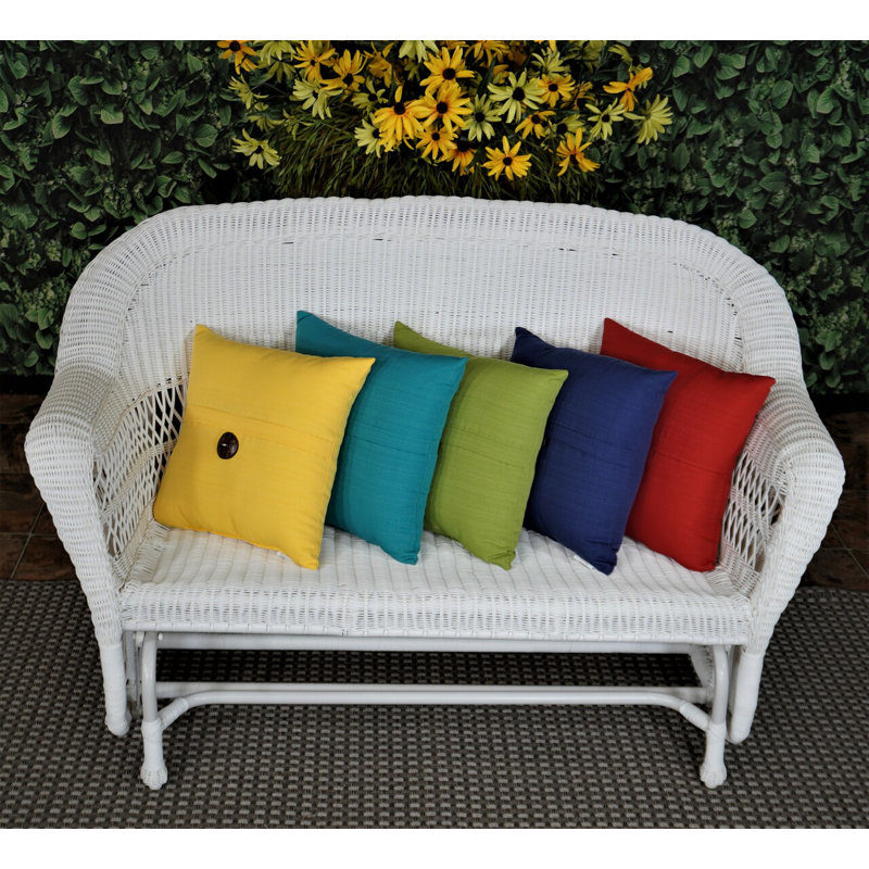  Coussin extérieur à motif de noix de coco, Vert
