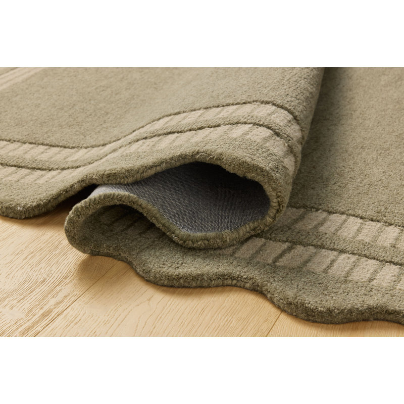 Chris Loves Julia x Loloi Scottie Olive Pebble Rug