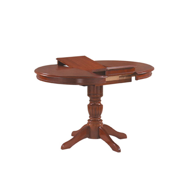 Clarissa Walnut Round Dining Table