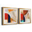 Blue Orange I Blue Orange I - ensemble de 2 cadres photo-948632041-946958466-946958468