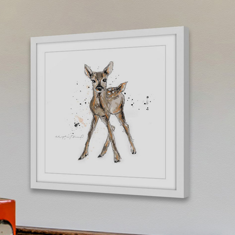 Marie-Eve Pharand - Single Picture Frame Painting, 51cm H x 51cm W