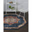 Tapis bleu marine d'inspiration persane Lieveke-86630621