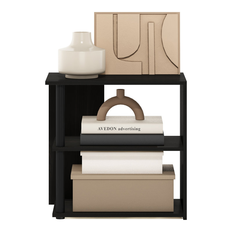 Crismatt End Table, Espresso/Black