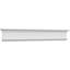 Traverse Endurathane Bedford, largeur du bas 126 po x largeur du haut 130 3/8 po x H 8 5/8 po x P 3/8 po, apprêtée en usine-108974375