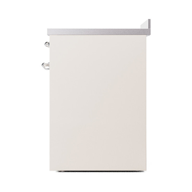 ILVE Nostalgie II Noblesse 30 in Induction Range, Antique White/Chrome