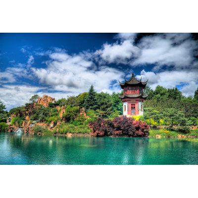 Jardin chinois - photographie sur toile tendue