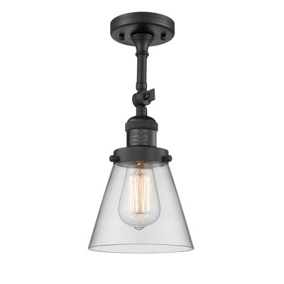 Hardie Glass Semi Flush Mount