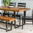 Amarapal Solid Wood Top Double Pedestal Dining Set-918515769