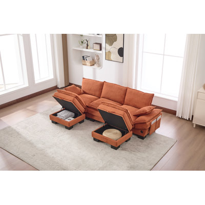 Canapé modulaire rembourré Comfy