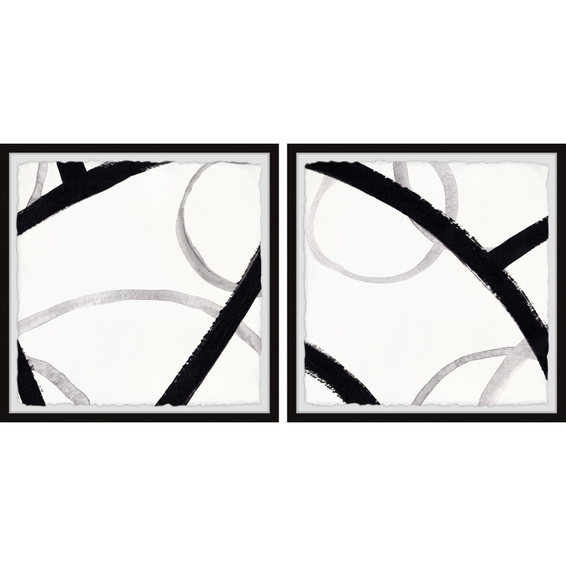 Busy Interstate Diptych, H 18 po x l 18 po