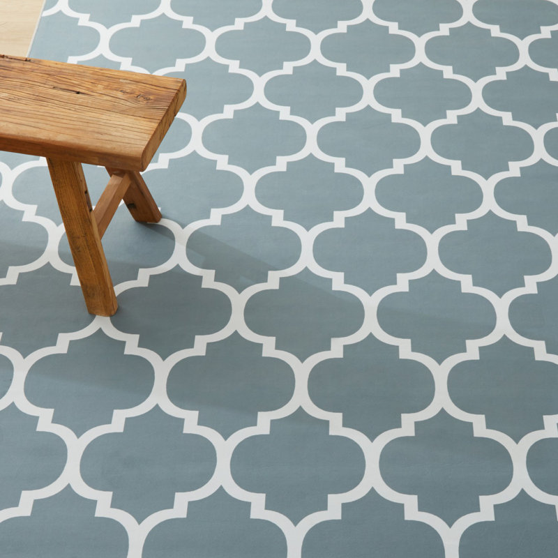 Almitra Geometric Shag Area Rug, Rectangle 40 x 60cm