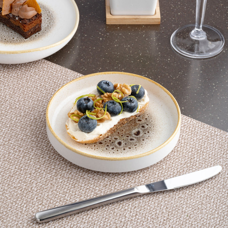 JAGUAR Premium Porcelain Plate | Stackable Dinner Plate | Microwave & Dishwasher Safe