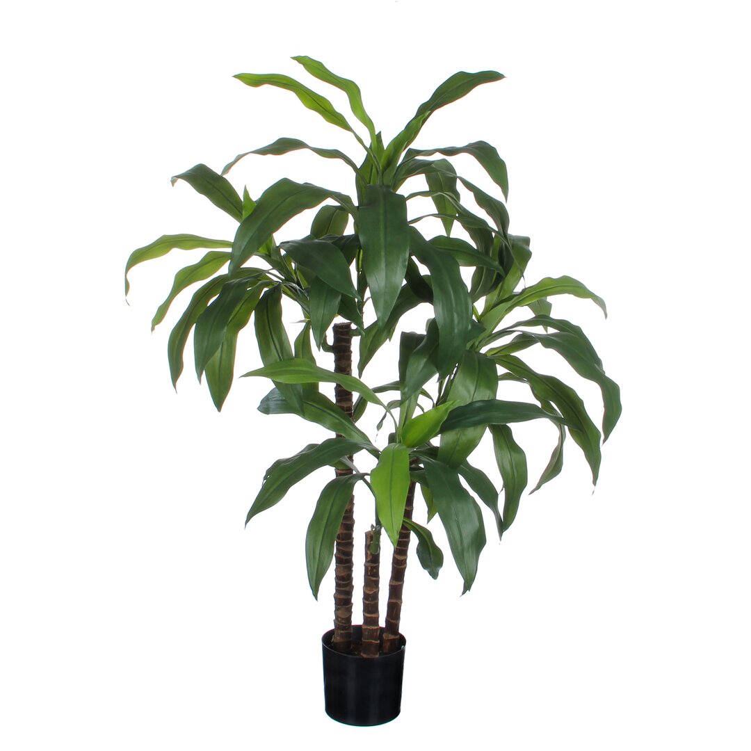 Boden-Kunstbaum Dracaena im Topf